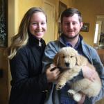 Andrew and Emily Dwyer with Chevy